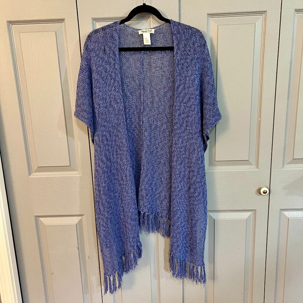 Coldwater Creek Shawl w/Fringe
